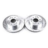 PowerStop AR8207XPR FITS Power Stop 63-82 Chevrolet Corvette Rear Evolution Drilled & Slotted Rotors - Pair