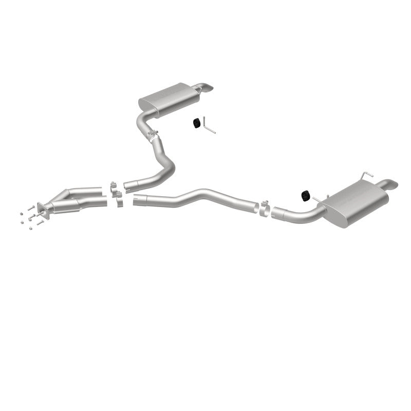 Magnaflow 16710 FITS: MagnaFlow 75-79 Chevy Corvette V8 5.7L Dual Split Rear Exit Stainless Cat-Back Perf Exhaust