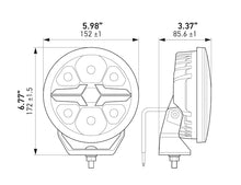 Load image into Gallery viewer, Hella LA358228801 FITS Blade 6in LED Driving Lamp - (Set of 2)
