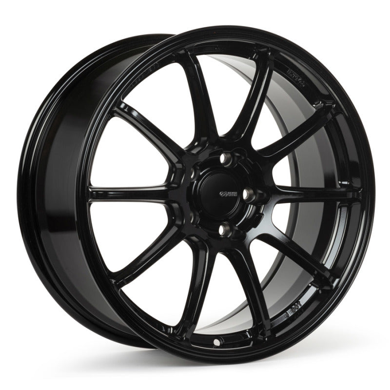 Enkei 543-895-1245BK - TRIUMPH 18x9.5 5x120 45mm Offset Gloss Black Wheel