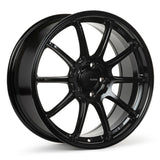 Enkei 543-895-1245BK - TRIUMPH 18x9.5 5x120 45mm Offset Gloss Black Wheel