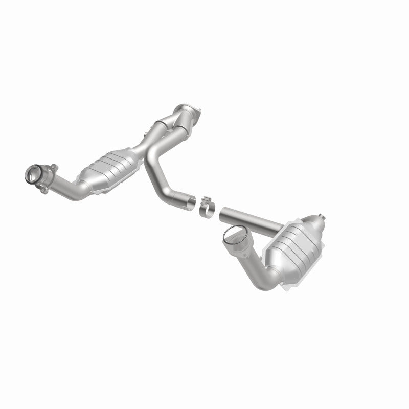 Magnaflow 93419 FITS MagnaFlow Conv DF 02-06 Cadillac Escalade / 02-06 Chevy Avalanche 5.3L Dual Conv Y-Pipe Assembly 2WD