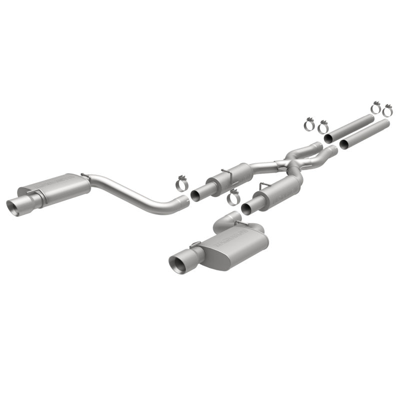 Magnaflow 15494 FITS: MagnaFlow 11-12 Dodge Charger SRT-8 Hemi Dual Split Rear Exit Stainless Cat-Back Performance Exhaust