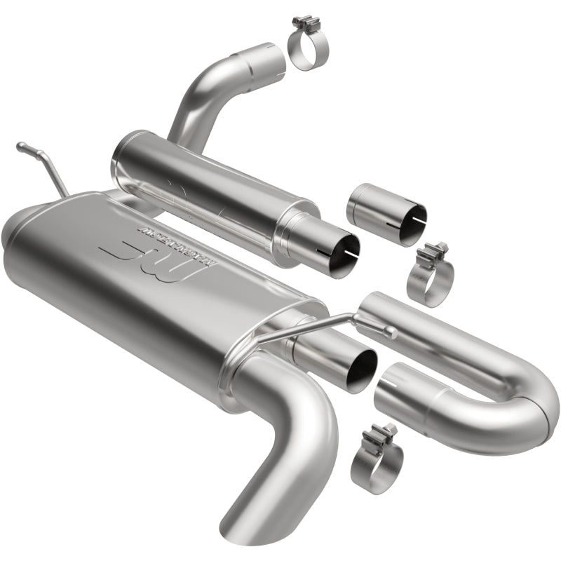 Magnaflow 19620 FITS: MagnaFlow 18-23 Jeep Wrangler JL 2.0L/3.6L Overland Series Axle-Back Exhaust