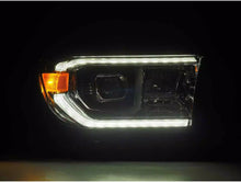 Load image into Gallery viewer, AlphaRex 880827 FITS 07-13 Toyota Tundra / 08-17 Sequoia PRO-Series Projector Headlights Chrome w/Seq. Sig. + DR