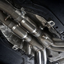 Load image into Gallery viewer, Stainless Works 2014-18 Corvette 6.2L Headers 2in Primaries w/ High-Flow Cats X-Pipe