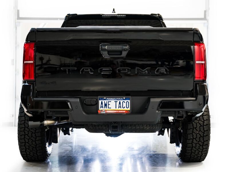 AWE Tuning 3015-33254 FITS AWE Exhaust for 4th Gen Toyota Tacoma Dual Diamond Black Tips