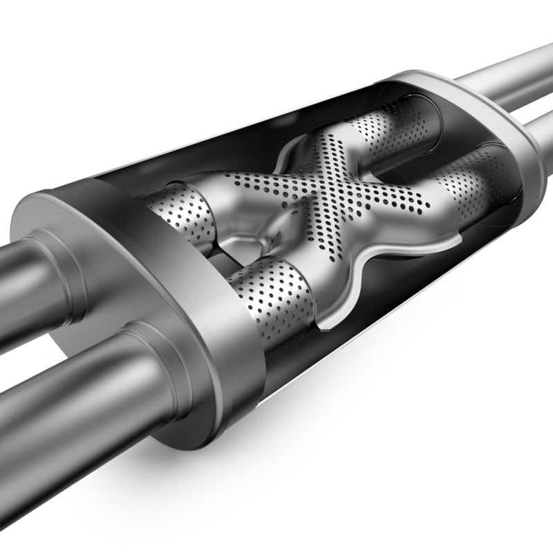 Magnaflow 15306 FITS: MagnaFlow 14 Toyota Tundra V8 4.6L/5.7L Stainless C/b Exhaust Dual same side pass. rear tire