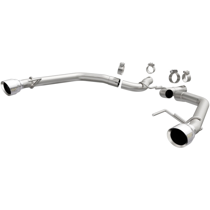 Magnaflow 19345 FITS: MagnaFlow 2015-2017 Ford Mustang V6 3.7L Race Series Axle Back w/ Dual Polished Tips