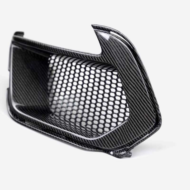 Anderson Composites AC-ADB21FDMUM1 FITS 21-22 Ford Mustang Mach 1 Carbon Fiber Air Duct Bezels
