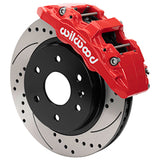Wilwood 140-16804-DR FITS 07-18 Chevy Silverado/GMC Sierra Aero6-DM Front Brake Kit - D&S - Red