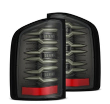 Load image into Gallery viewer, AlphaRex 620090 FITS 07-13 Chevrolet Silverado 1500 (Ex. Hybrid Models) LUXX-Series LED Tail Lights Alpha-Black