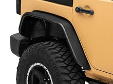 Load image into Gallery viewer, Officially Licensed Jeep 07-18 Jeep Wrangler JK Tubular Fender Flares w/ Jeep Logo- Rear