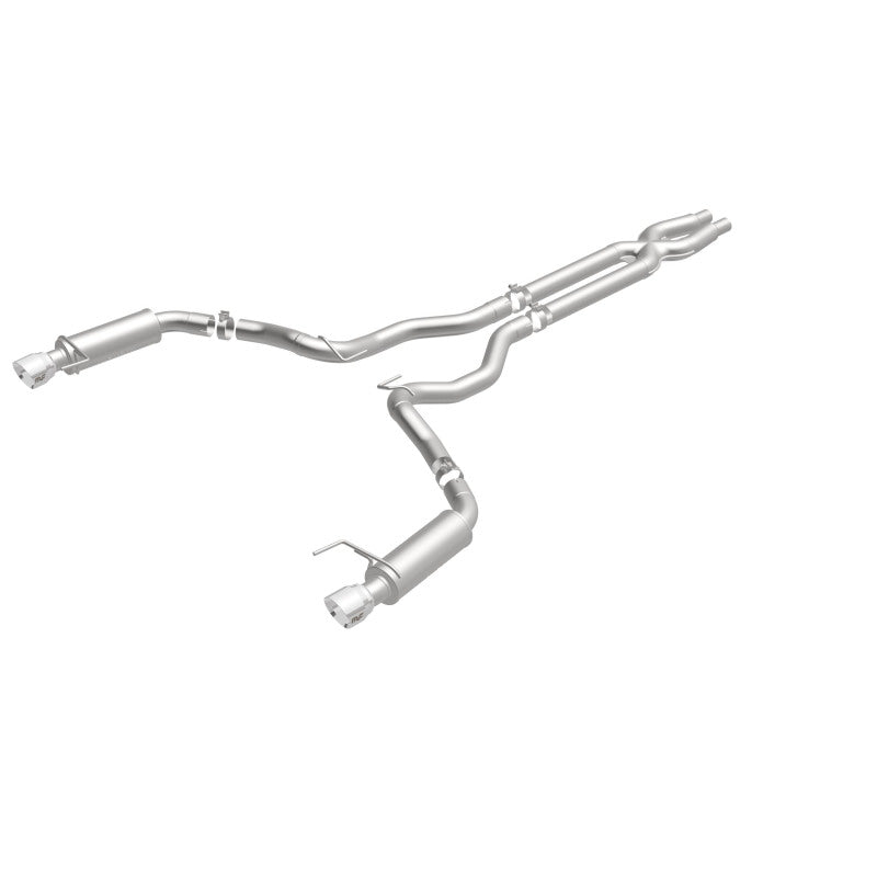 Magnaflow 19101 FITS: MagnaFlow Cat Back, SS, 3in, Competition, Dual Split Polished 4.5in Tips 2015 Ford Mustang GT V8 5.0