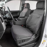 Covercraft 07-12 Chevrolet Avalanche Polycotton SeatSaver Custom Front Row Seat Covers - Grey