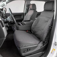 Load image into Gallery viewer, Covercraft 14-21 Toyota Tundra Polycotton SeatSaver Custom Front Row Seat Covers - Grey