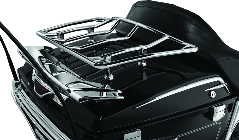 Kuryakyn Mult-Rack Adjustable Trunk Luggage Rack Chrome