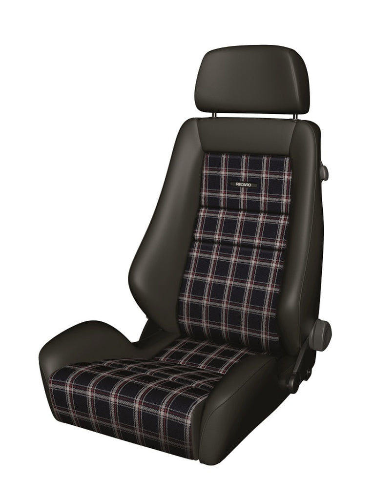 Recaro 088.00.0B28-01 - Classic LX SeatBlack Leather/Classic Checkered Fabric