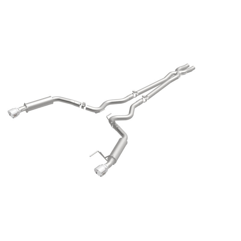 Magnaflow 19099 FITS: MagnaFlow Cat Back, SS, 2.5in, Competition, Dual Split Polished 4.5in Tips 2015 Ford Mustang V6 3.7L