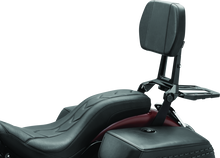 Load image into Gallery viewer, Kuryakyn Neo Driver &amp; Passenger Backrest Black