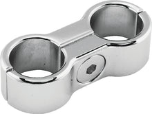 Load image into Gallery viewer, Bikers Choice Chrome Plain Oil Hose Seperator For 2 Hoses