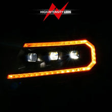 Load image into Gallery viewer, ANZO 15-22 Chevy Colorado Full LED Headlights w/ Initiation (Amber DRL) - Black