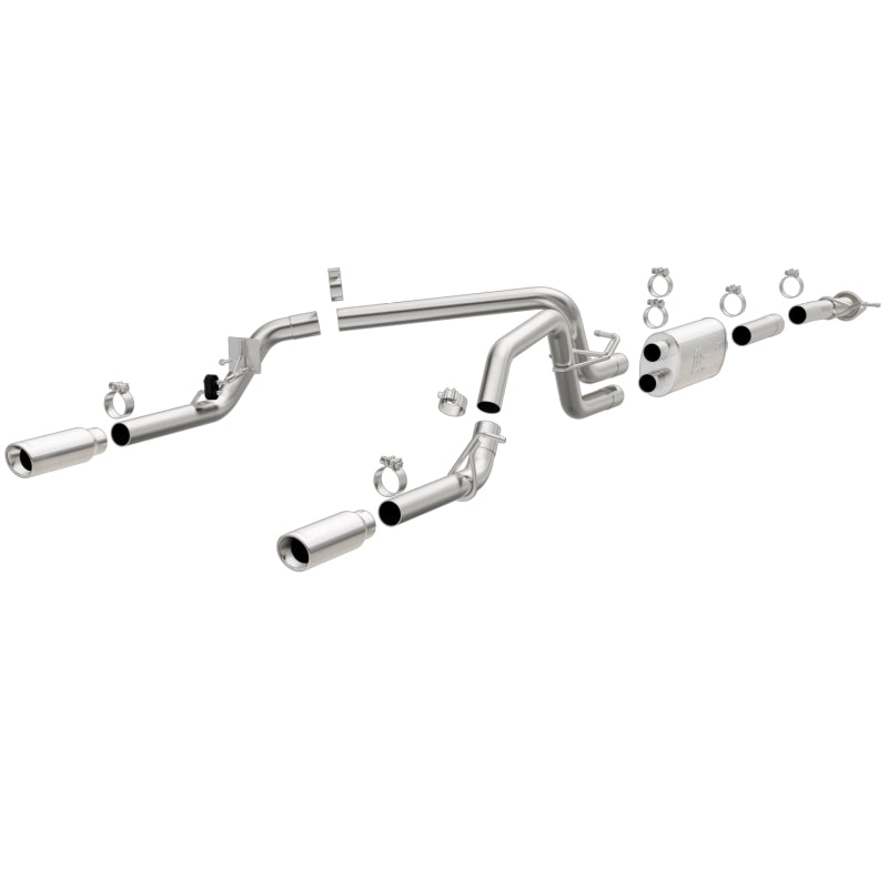 Magnaflow 19019 FITS: MagnaFlow Stainless Cat-Back Exhaust 2015 Chevy Colorado/GMC Canyon Dual Split Rear Exit 3.5in