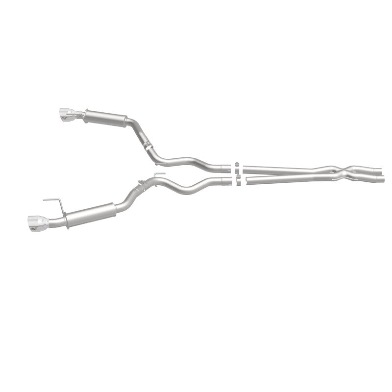 Magnaflow 19099 FITS: MagnaFlow Cat Back, SS, 2.5in, Competition, Dual Split Polished 4.5in Tips 2015 Ford Mustang V6 3.7L