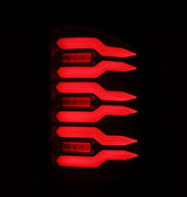 Load image into Gallery viewer, AlphaRex 620000 FITS 07-14 Chevrolet Silverado 1500/2500HD/3500HD Luxx-Series LED Tail Lights Black/Red