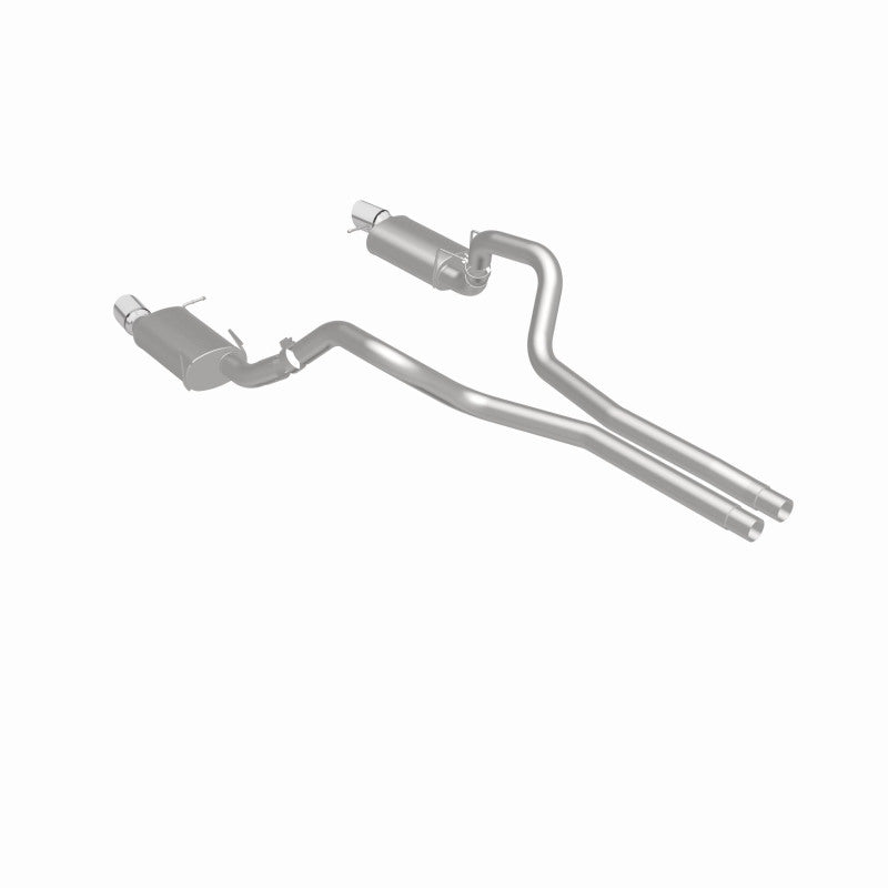 Magnaflow 15149 FITS: MagnaFlow 13 Ford Mustang Dual Split Rear Exit Stainless Cat Back Performance Exhaust (Street)