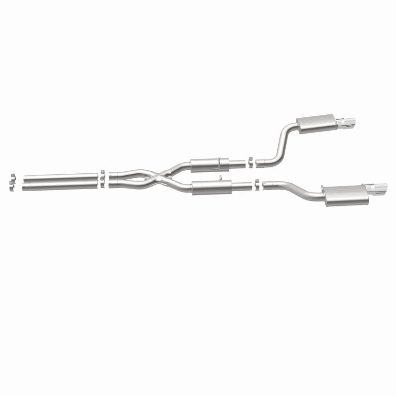 Magnaflow 15494 FITS: MagnaFlow 11-12 Dodge Charger SRT-8 Hemi Dual Split Rear Exit Stainless Cat-Back Performance Exhaust