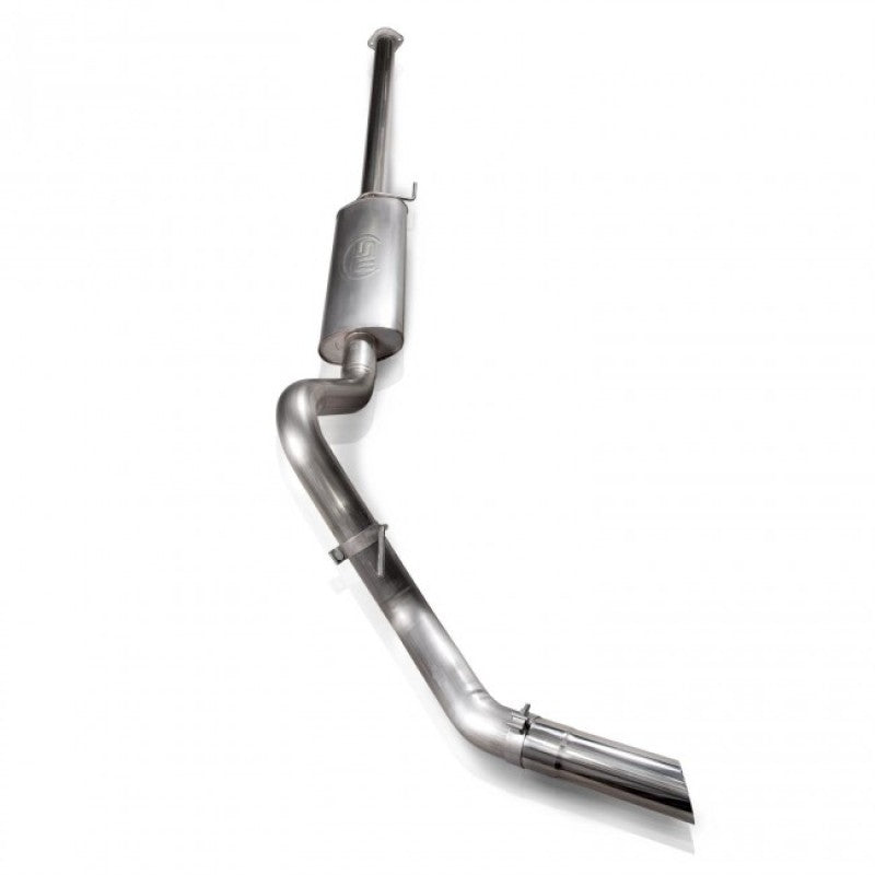 Stainless Works 2011-14 F-150 3.5L 3-1/2in Catback Chambered Muffler Factory Connection