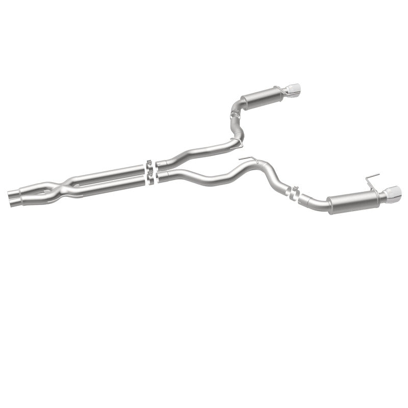Magnaflow 19101 FITS: MagnaFlow Cat Back, SS, 3in, Competition, Dual Split Polished 4.5in Tips 2015 Ford Mustang GT V8 5.0