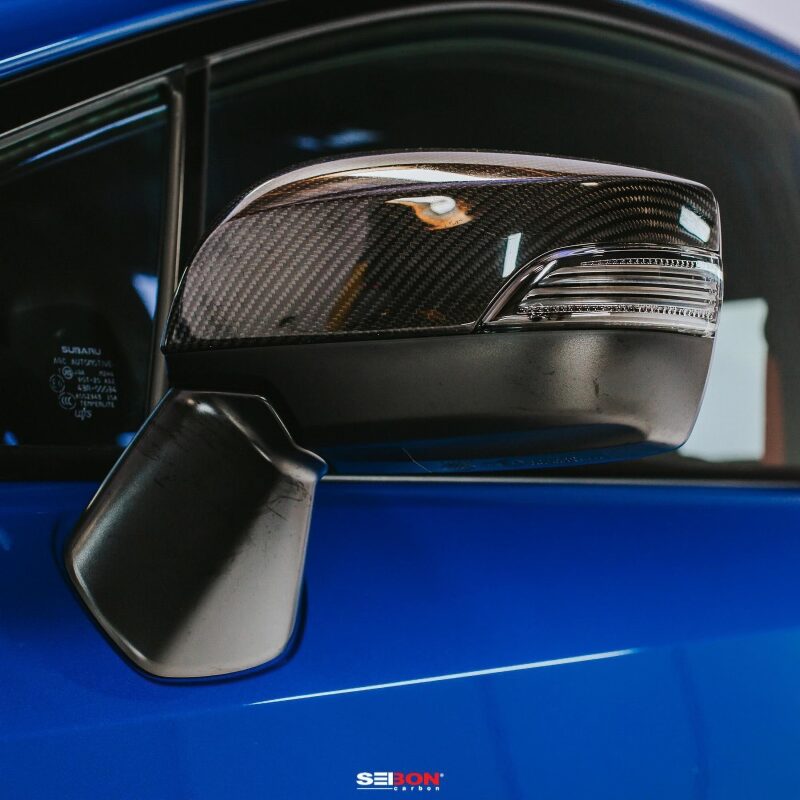 Seibon MC15SBIMP FITS 15-20 Subaru WRX / STI Carbon Fiber Mirror Caps