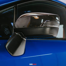 Load image into Gallery viewer, Seibon MC15SBIMP FITS 15-20 Subaru WRX / STI Carbon Fiber Mirror Caps