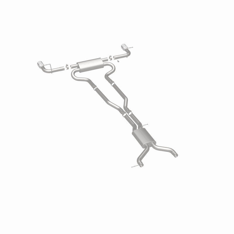 Magnaflow 15085 FITS: MagnaFlow 07 Audi Q7 V8 4.2L Dual Split Rear Exit Stainless Cat-Back Perf Exhaust