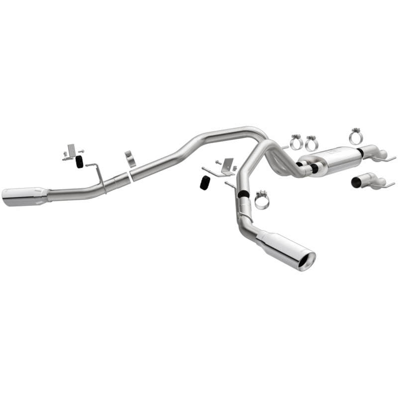 Magnaflow 19564 FITS: 15-21 Ford F-150 Street Series Cat-Back Performance Exhaust System- Dual Polished Tips