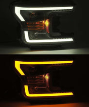 Load image into Gallery viewer, AlphaRex 880175 FITS 18-20 Ford F-150 LUXX LED Proj Headlights Plank Style Chrome w/Activ Light/DRL