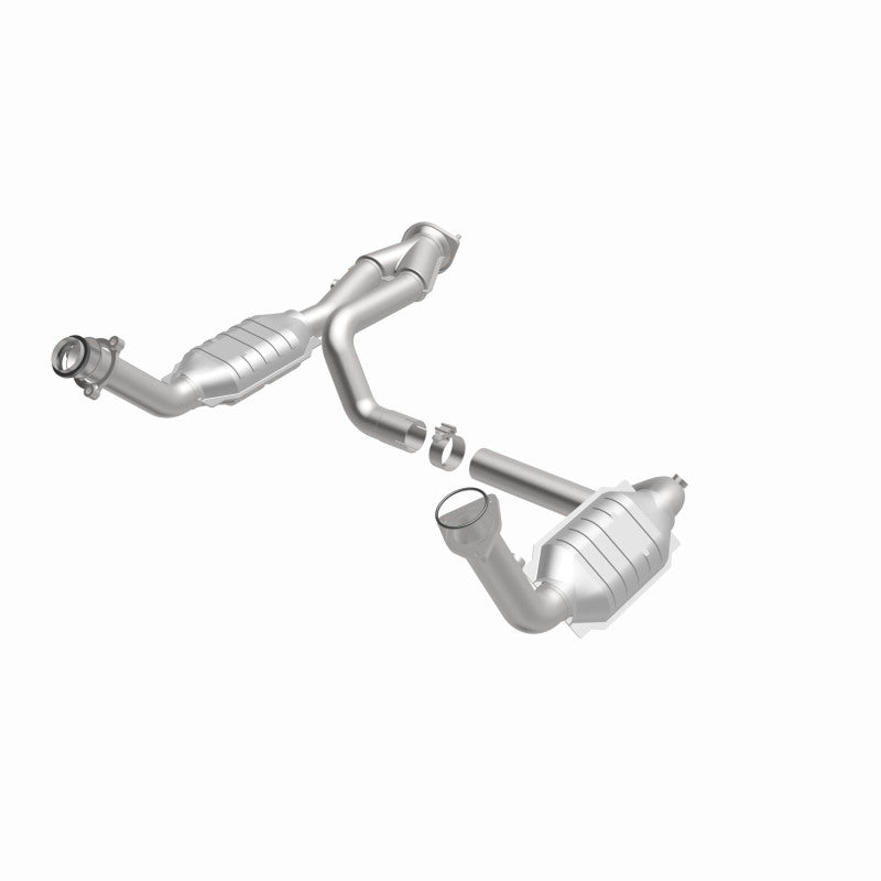 Magnaflow 93419 FITS MagnaFlow Conv DF 02-06 Cadillac Escalade / 02-06 Chevy Avalanche 5.3L Dual Conv Y-Pipe Assembly 2WD