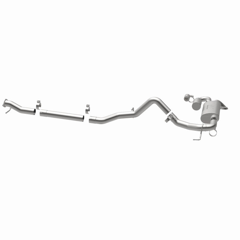 Magnaflow 19559 FITS: MagnaFlow 2021 Ford Bronco Overland Series Cat-Back Exhaust w/ Single Straight Driver Exit- No Tip