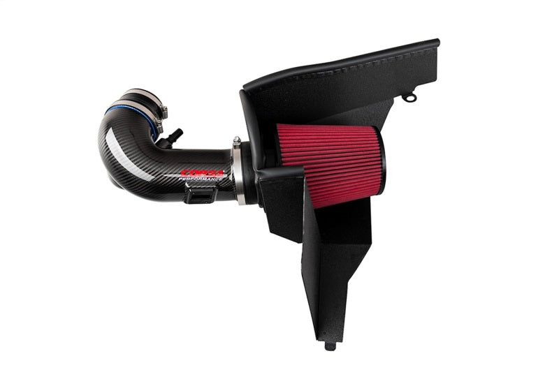 CORSA Performance 44006D FITS Corsa 2018+ Ford Mustang GT 5.0L V8 DryTech 3D Open Element Carbon Fiber Air Intake - Black