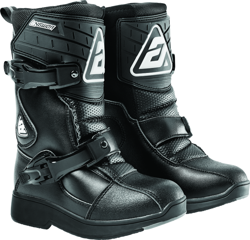 Answer Peewee Boot Black Youth - 10