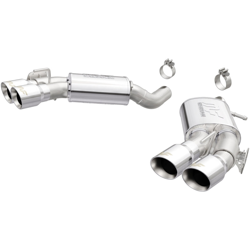 Magnaflow 19336 FITS: MagnaFlow 2016 Chevy Camaro 6.2L V8 Competition Axle Back w/ Quad Polished Tips