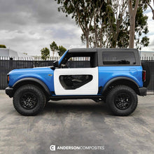 Load image into Gallery viewer, Anderson Composites AC-DD21FDBR2D-HA-PC FITS 21-22 Ford Bronco 2DR Fiberglass Doors (Pair) w/ CF InsertsOff Road