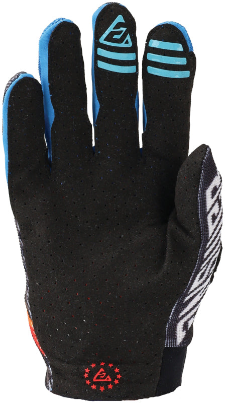 Answer 25 Aerlite Drip Gloves Black/White/Rainbow - Large