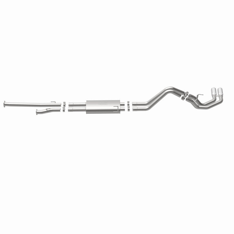 Magnaflow 15306 FITS: MagnaFlow 14 Toyota Tundra V8 4.6L/5.7L Stainless C/b Exhaust Dual same side pass. rear tire