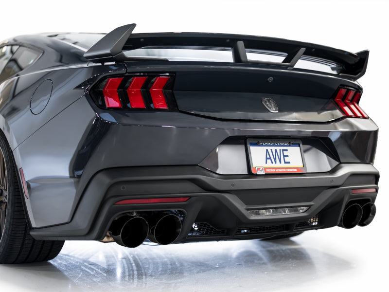 AWE Tuning 3025-43375 FITS AWE 2024 Ford Mustang Dark Horse S650 RWD SwitchPath Catback Exhaust w/ Quad Diamond Black Tips