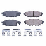 PowerStop 17-1114 FITS Power Stop 13-16 Subaru BRZ Rear Z17 Evolution Ceramic Brake Pads w/Hardware