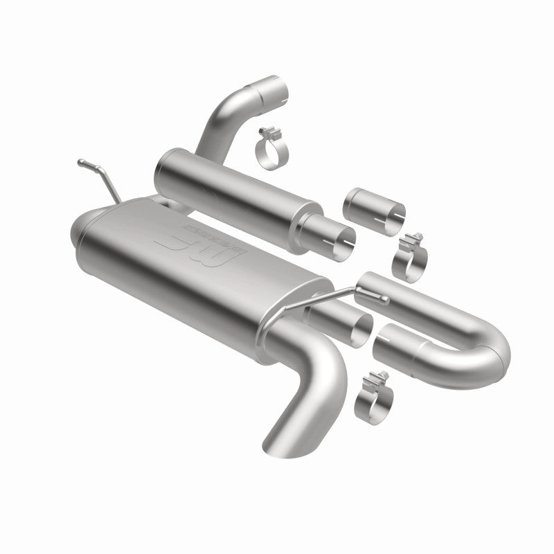 Magnaflow 19620 FITS: MagnaFlow 18-23 Jeep Wrangler JL 2.0L/3.6L Overland Series Axle-Back Exhaust