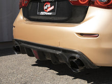 Load image into Gallery viewer, aFe 14-15 Infiniti Q50 V6 3.7L Takeda 2.5in 305 SS Cat Back Exhaust System w/ Black Tips